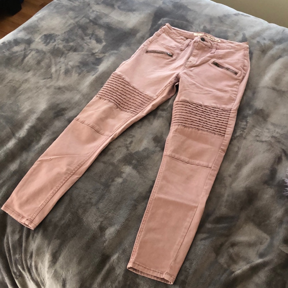 Mauve Hi-rise Super Stretch Jegging